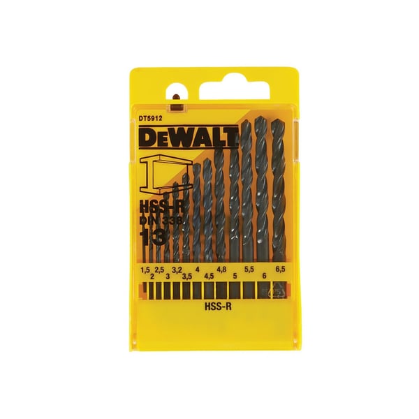 DeWALT Power Tools Hss-r jobber-bor-sæt