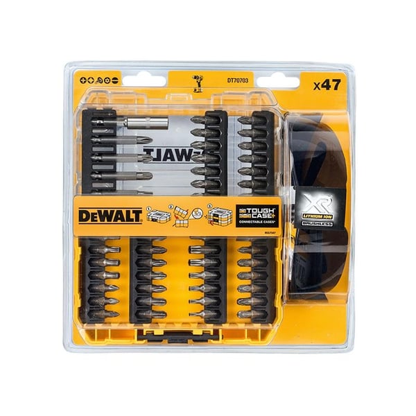 Dewalt Power Tools Dt70703 Screwdriving Set, 47 Piece + Safety Glasses