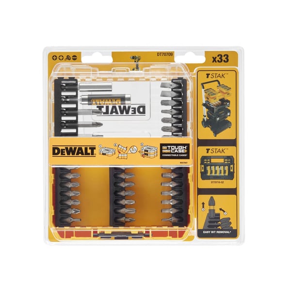 Dewalt Power Tools Dt70709 Ruuvaussarja, 33 osaa