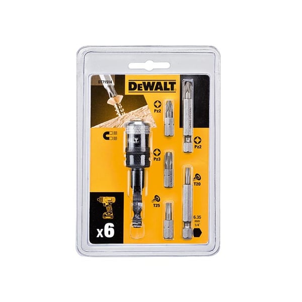 Dewalt Power Tools Dt71514-qz Extreme Impact Ready Rapid Load Screwdriving Set, 6 Piece