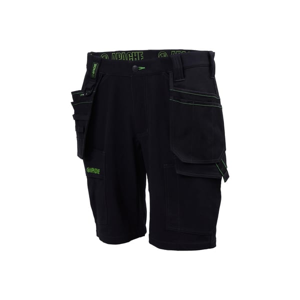 Apache Whistler Black Stretch Holster Shorts