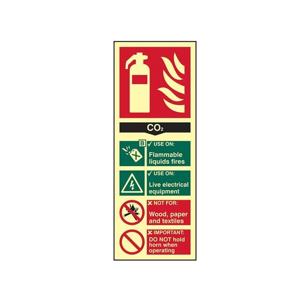 Scan-palosammutin komposiitti Co2 - valaiseva 75 x 200 mm