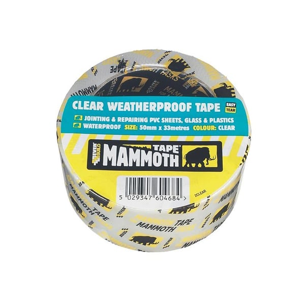 Everbuild Sika Vejrbestandig tape 50 mm x 10 m klar