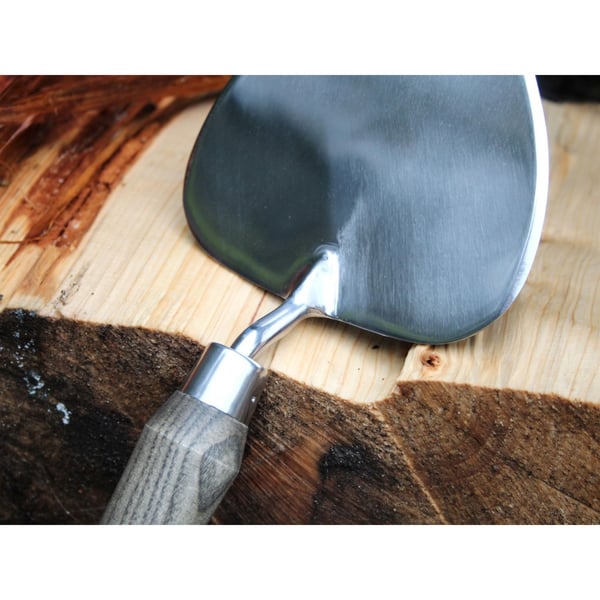 Faithfull Prestige Stainless Steel Dutch Trowel With Ash Handle
