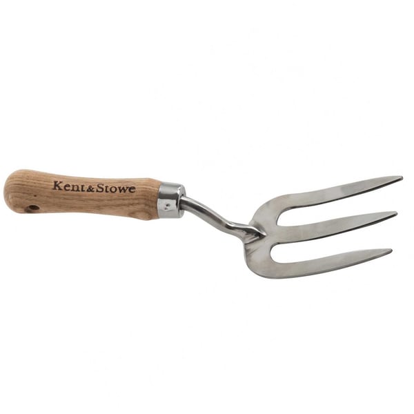 Kent & Stowe Stainless Steel Garden Life Hand Fork, Fsc