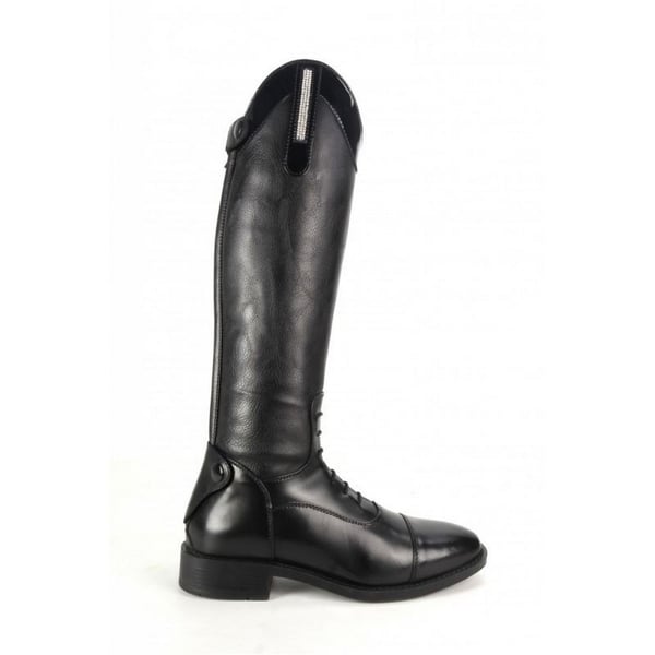 Brogini Kids/Childrens Como Piccino Patent Leather Top Riding Boot