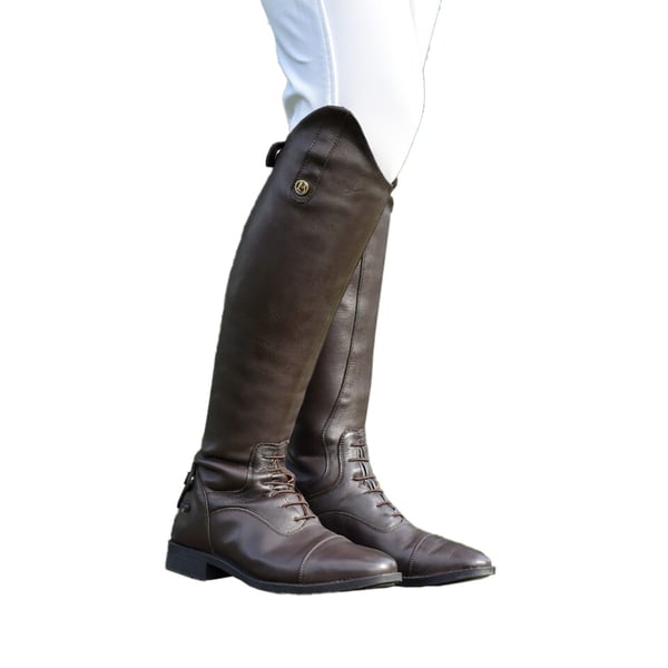 Brogini Unisex Adult Casperia V2 Leather Long Riding Boots