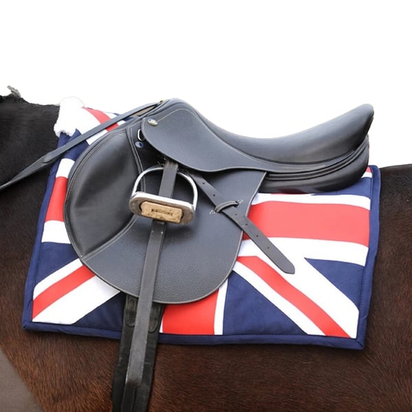 Whitaker Square Union Jack Horse Saddlepad