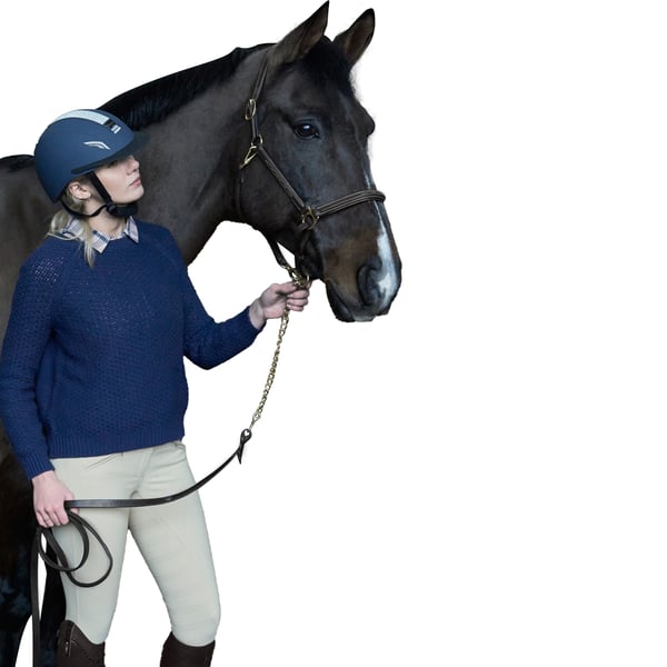 John Whitaker LCL Läder Häst Grimskaft