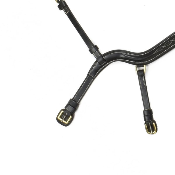 Whitaker Leather Horse Combination Noseband