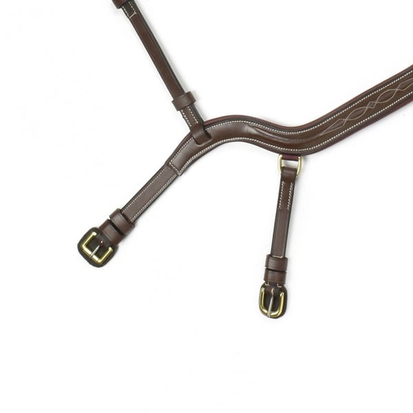 Whitaker Leather Horse Combination Noseband