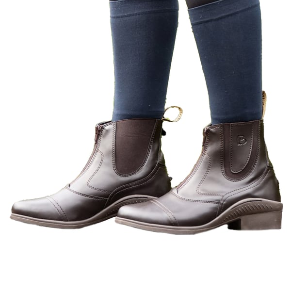 Brogini Womens/Ladies Burleigh Easy-Care Paddock Boots
