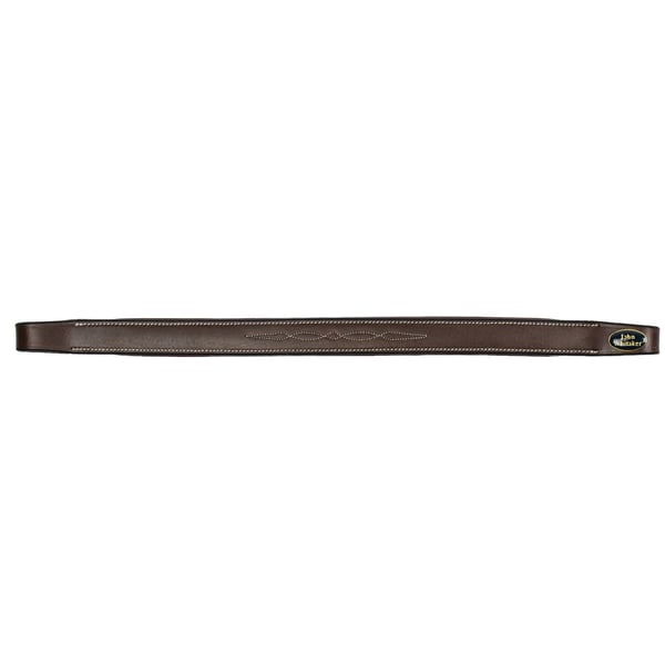 John Whitaker Pick N Mix Leather Flat Horse Browband