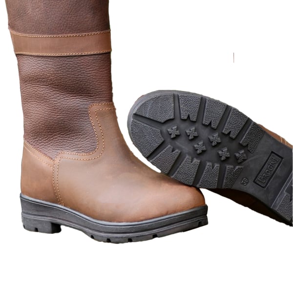 Brogini Unisex Adult Pembroke Classic Grain Leather Country Boots
