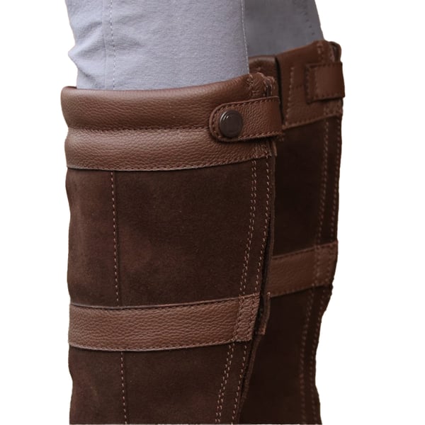 Brogini Unisex Adult Hollingworth Leather Zip Country Boots