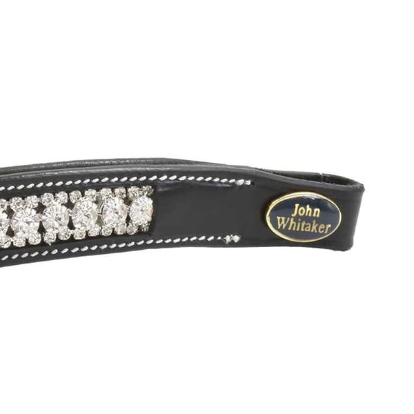John Whitaker Pick N Mix Leather Crystal Horse Browband