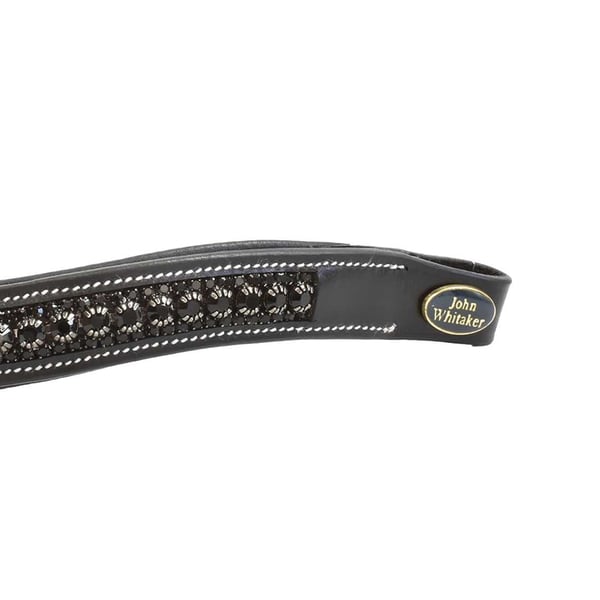 John Whitaker Pick N Mix Leather Crystal Horse Browband