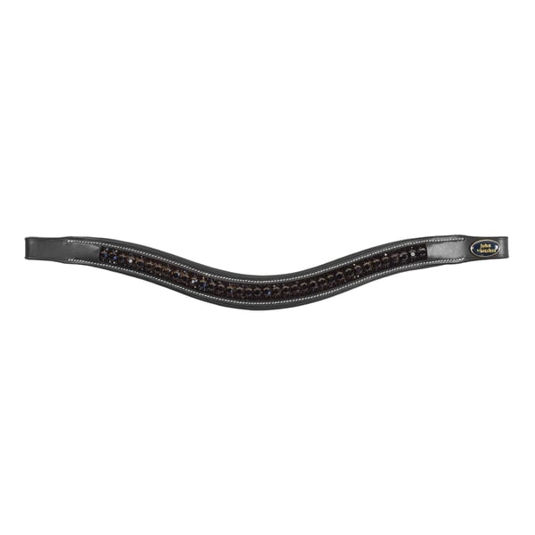 John Whitaker Pick N Mix Leather Crystal Horse Browband