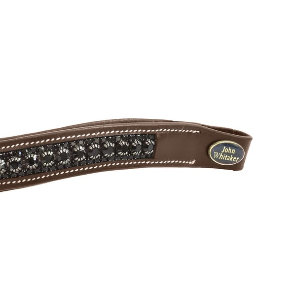 John Whitaker Pick N Mix Leather Crystal Horse Browband