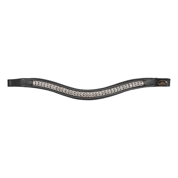 John Whitaker Pick N Mix Leather Crystal Horse Browband