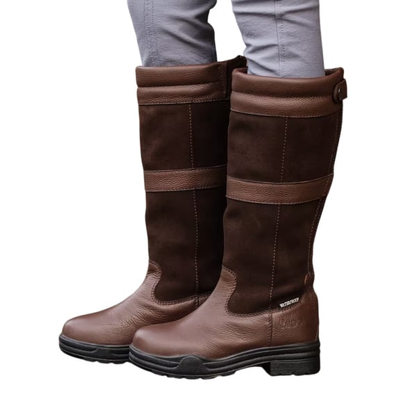 Brogini Unisex Adult Hollingworth Leather Country Boots