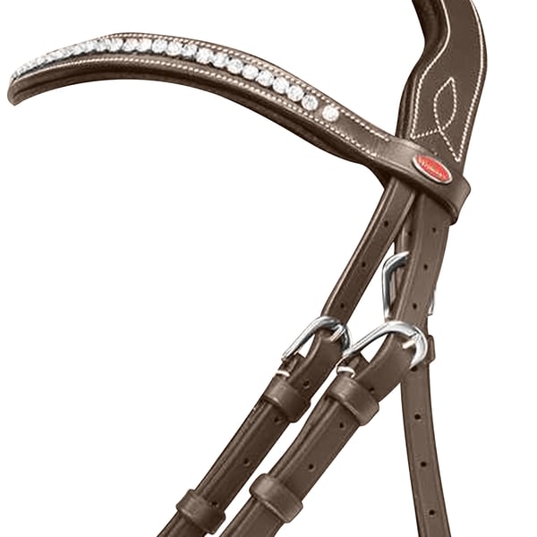 Whitaker Chicago Leather Jewelled Horse Bridle With Reins