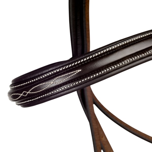 Whitaker Valencia Super Deluxe Mexican Leather Horse Bridle With Reins