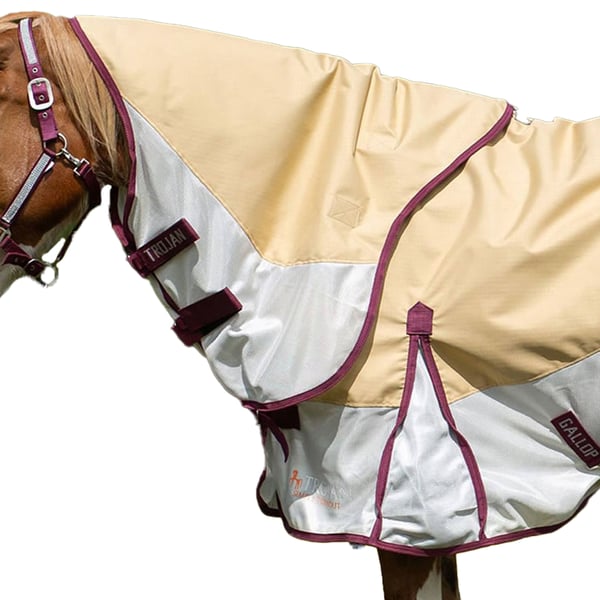 Gallop Trojan Dual Combo Neck Horse Fly Rug