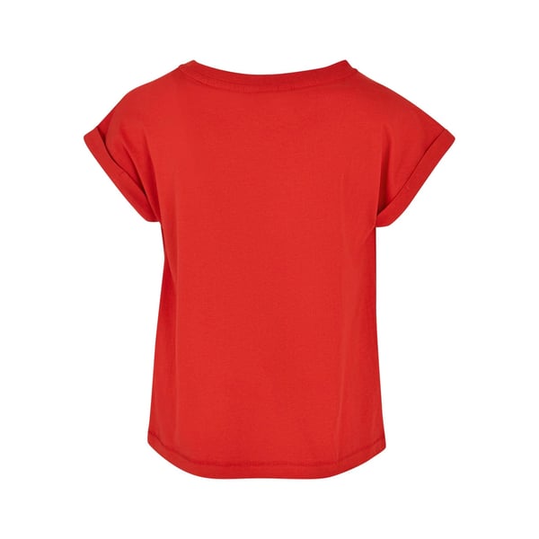 Urban Classics Girls Organic Extended Shoulder T-Shirt