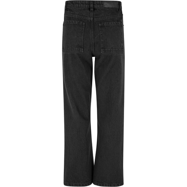 Urban Classics Womens/Ladies Denim Cropped Straight Leg Jeans