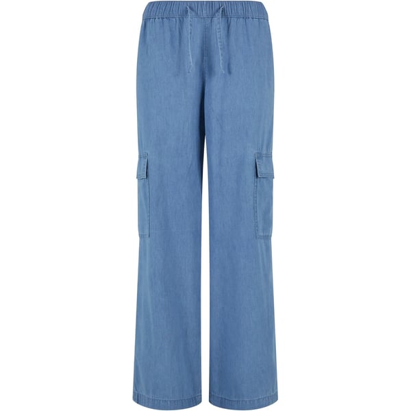Urban Classics Womens/Ladies Denim Lightweight Cargo Trousers