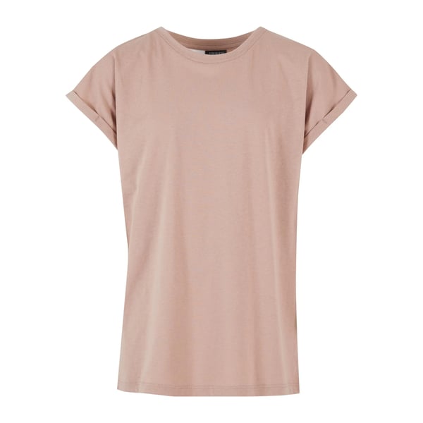 Urban Classics Girls Extended Shoulder T-Shirt (Pack of 2)