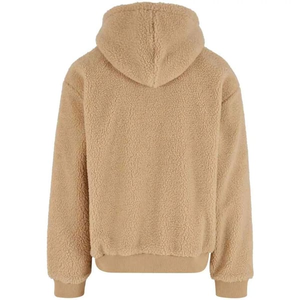 Urban Classics Mens Teddy Fleece Oversized Hoodie