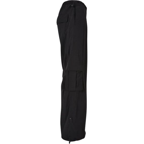 Urban Classics Womens/Ladies Nylon Crinkled Wide Cargo Trousers