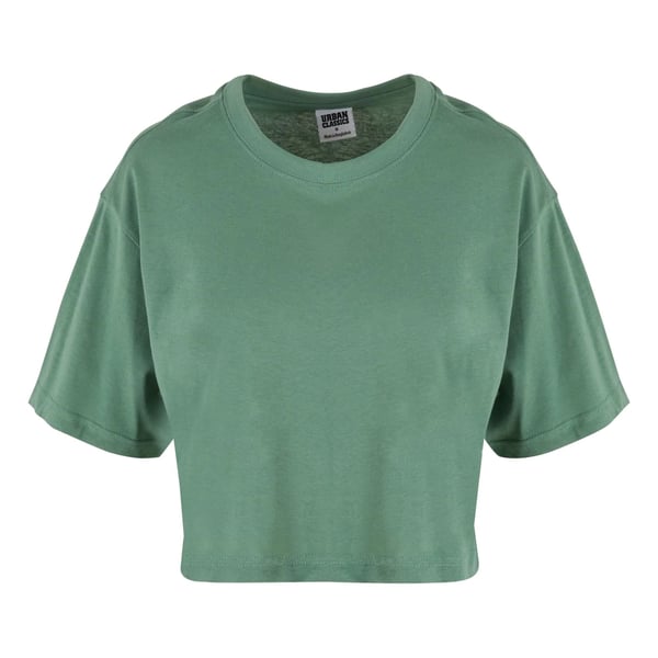 Urban Classics Naisten lyhyt oversized crop T-paita
