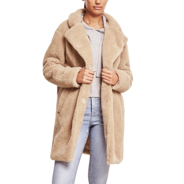 Urban Classics Womens/Ladies Sherpa Oversized Coat