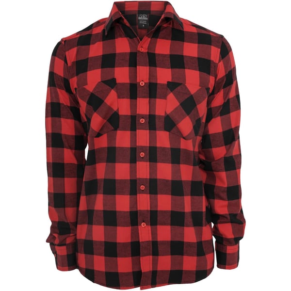 Urban Classics Ternet flannelskjorte til mænd