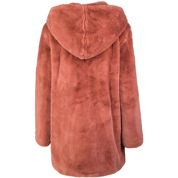 Urban Classics Womens/Ladies Teddy Fleece Hooded Coat