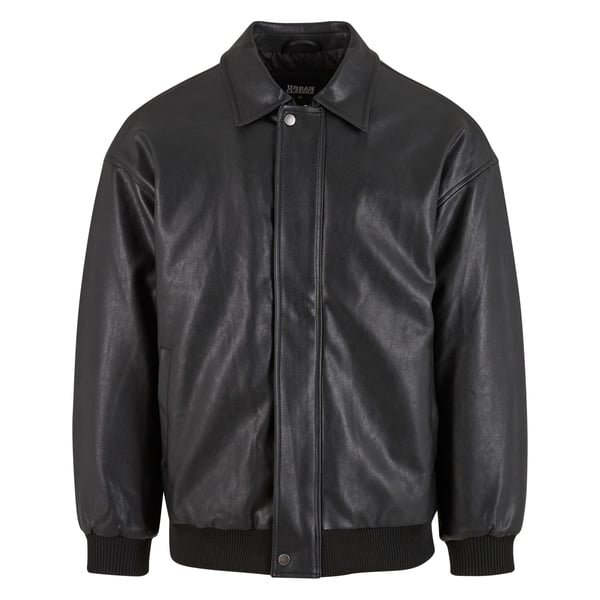 Urban Classics Mens Synthetic Leather Blouson Jacket