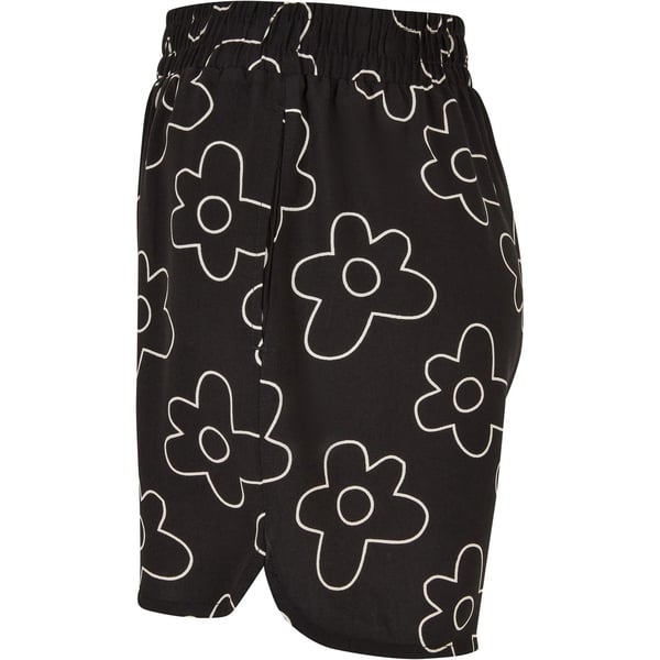 Urban Classics Womens/Ladies Viscose All-Over Print Resort Shorts