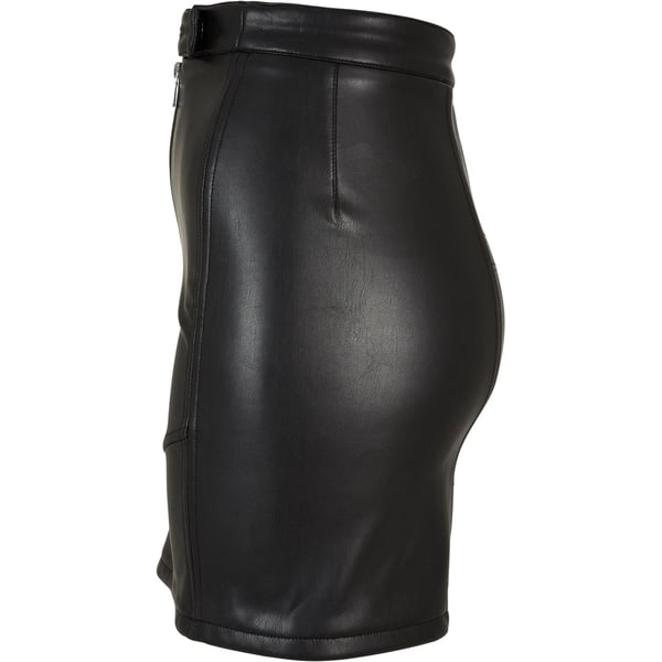 Urban Classics Womens/Ladies Biker Faux Leather Skirt