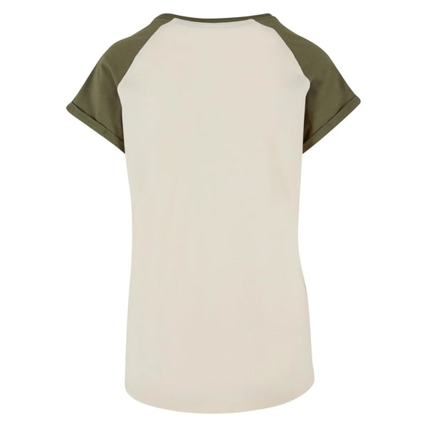 Urban Classics Naisten Kontrasti Raglan T-paita