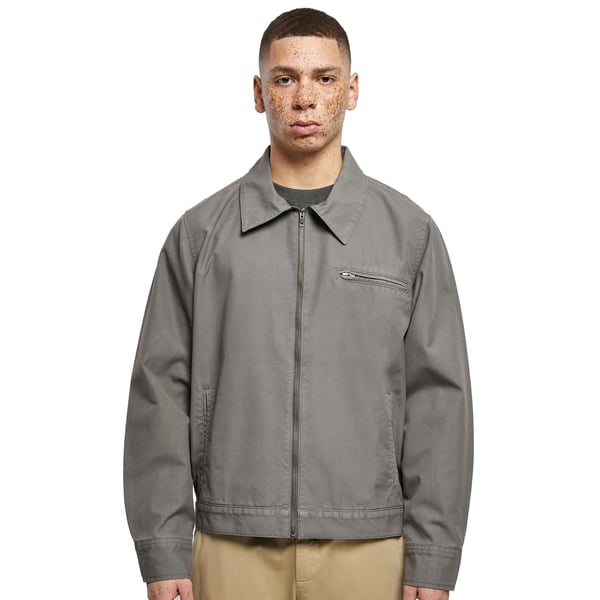 Urban Classics Mens Overdye Wear to Work Jacket