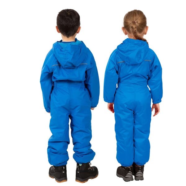 Trespass Kids Unisex Dripdrop Padded Waterproof Rain Suit