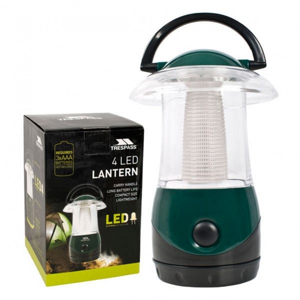 Trespass Embers 4 LED batteri letvægts lanterne