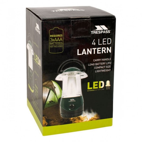 Trespass Embers 4 LED batteri letvægts lanterne