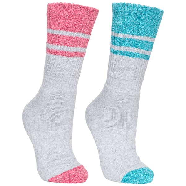 Trespass Womens/Ladies Hadley Hiking Boot Socks (2 Pairs)