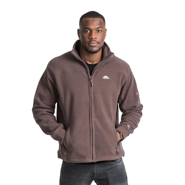 Trespass Mens Bernal Full Zip Fleece Jacket