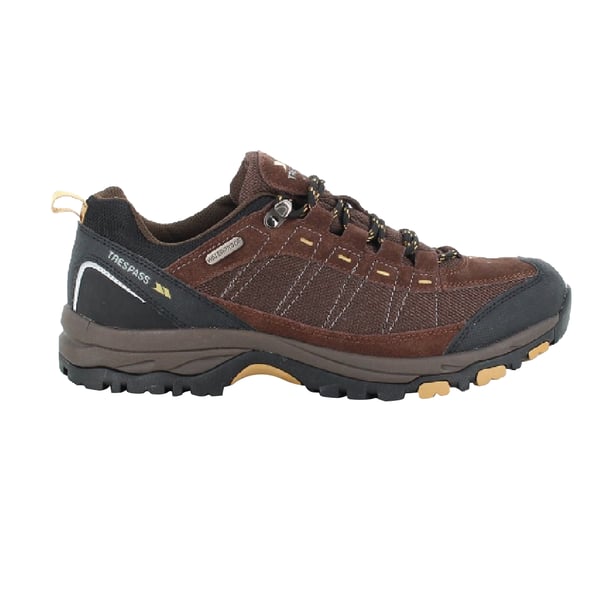 Trespass Mens Scarp Waterproof Lace Up Trainers