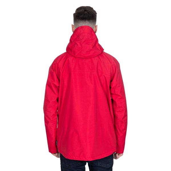 Trespass Mens Corvo Hooded Full Zip Waterproof Jacket/Coat
